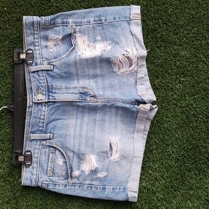 Womans jean shorts